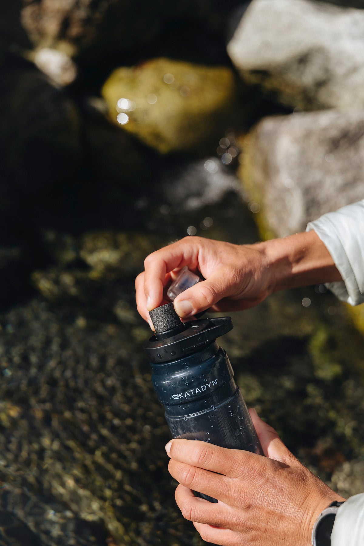 Katadyn BeFree AC Bottle 0.7L Noir