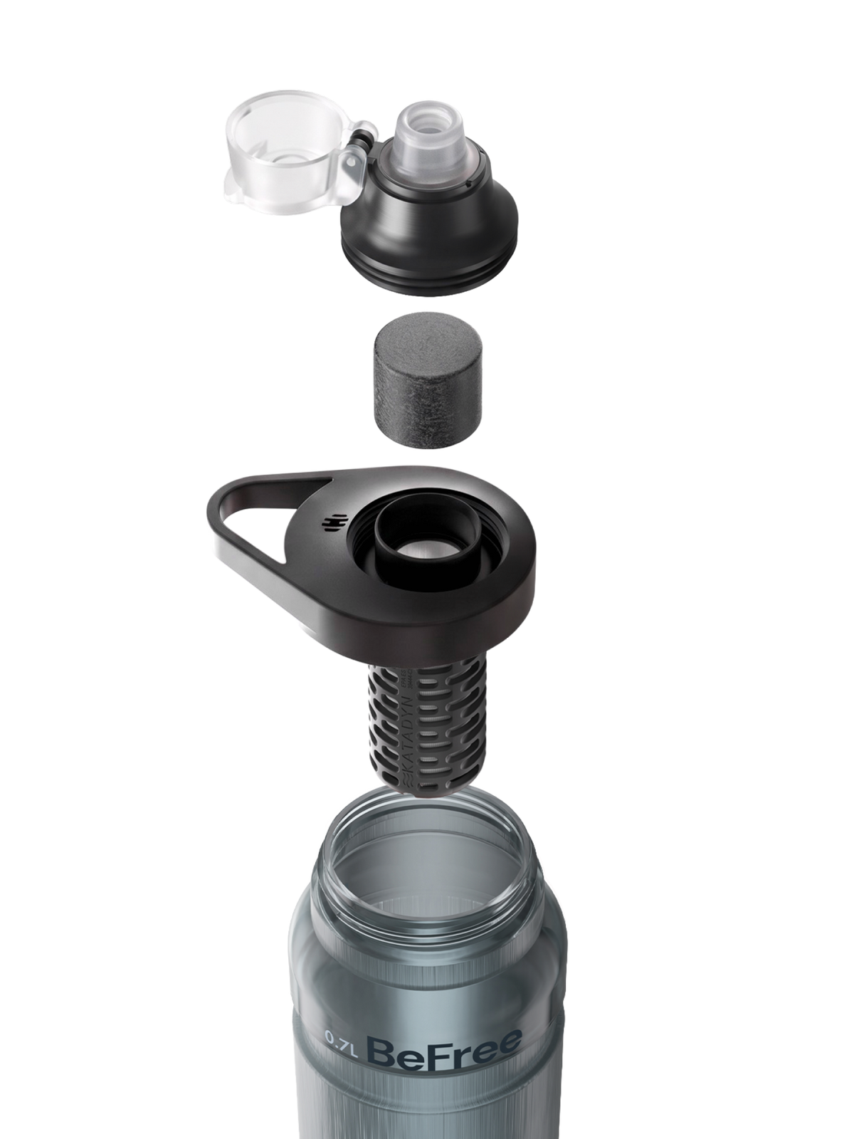 Katadyn BeFree AC Bottle 0.7L Noir