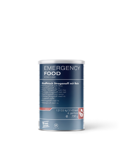 EMERGENCY FOOD Beef Stroganoff with Rice