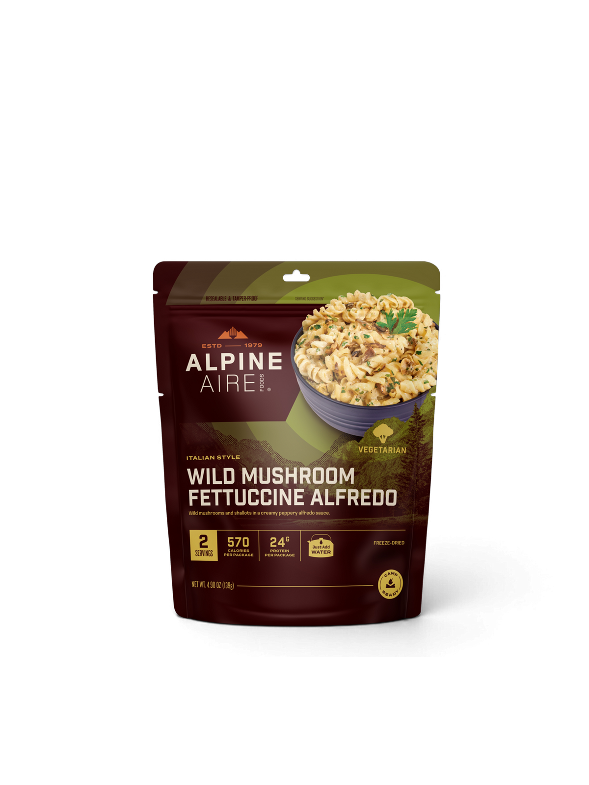 Wild Mushroom Fettucine Alfredo