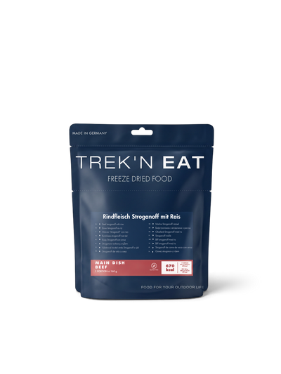 Trek'n Eat Rindfleisch Stroganoff mit Reis                            