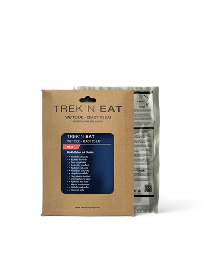 TREK'N EAT Meatballs with Pasta and Selfheater Bag