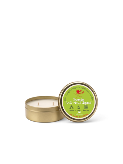 Mosquito repellent candle