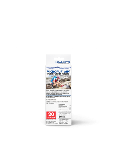 Katadyn Micropur MP1T Purification (2x10 comprimés)