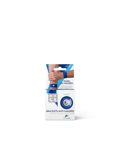 Anti-nausea bracelets Blue (Large)
