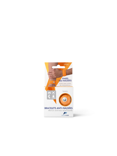 Anti-nausea bracelets Orange (Small)